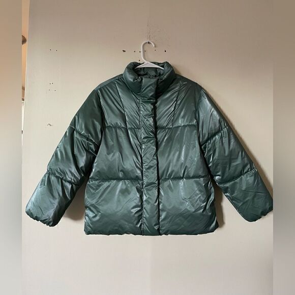 Zara Green Puffer - Picture 5 of 14